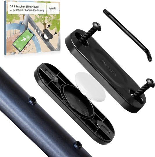 Apple AirTag holder for bicycle, GPS tracker for bottle holder, AirTag hiding place for theft protection